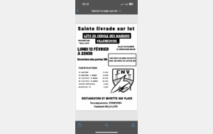 Loto du 12 février